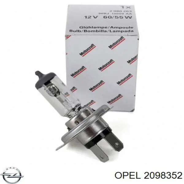 Купить 2098352 Opel Лампочка галогенная