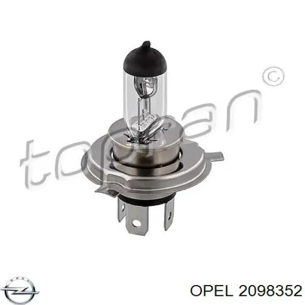 Лампочка ближнего света Opel 2098352 цена, от 2.69 USD