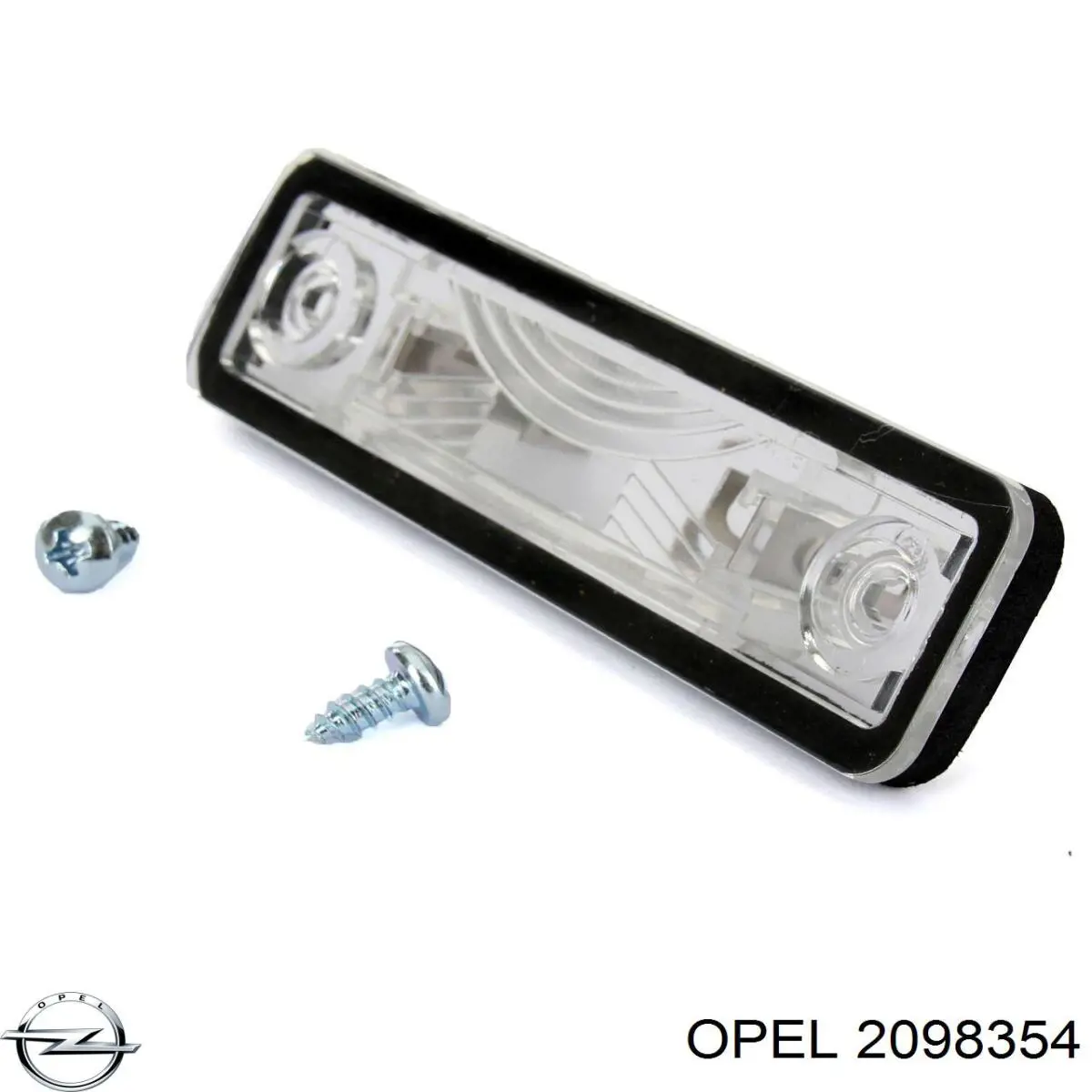 Лампочка фонаря подсветки заднего номерного знака 2098354 Opel