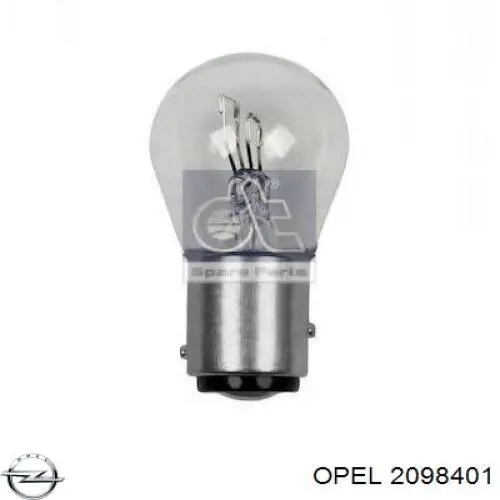 Лампочка накаливания Opel 2098401 цена, от 0.79 USD