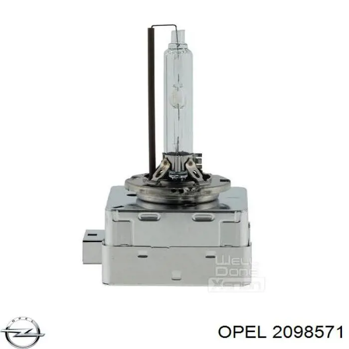 2098571 Opel lâmpada de xénon