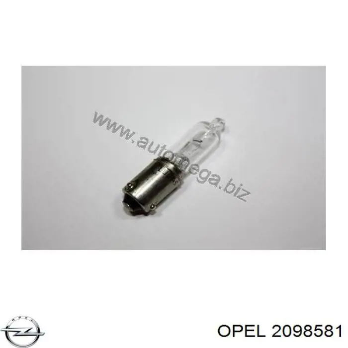 2098581 Opel лампочка