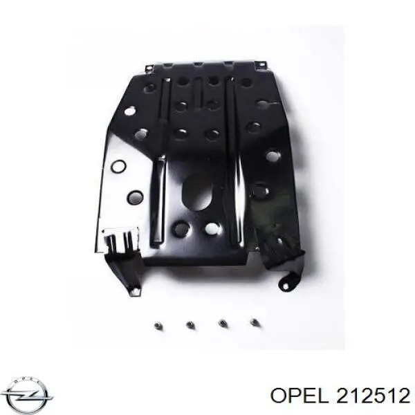 Защита двигателя, поддона (моторного отсека) на Opel Corsa B 