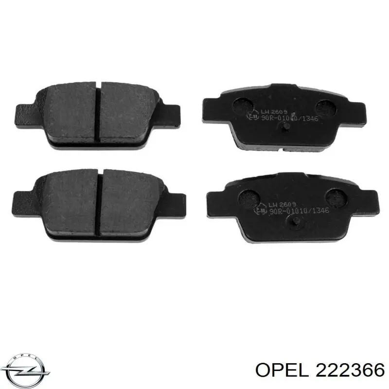 222366 Opel tampão dianteira do pára-choque do gancho de reboque