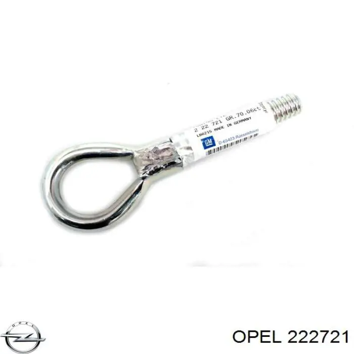 Крюк буксировочный Opel 222721 цена, от 11.66 USD