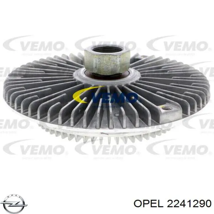 2241290 Opel вискомуфта (вязкостная муфта вентилятора охлаждения)