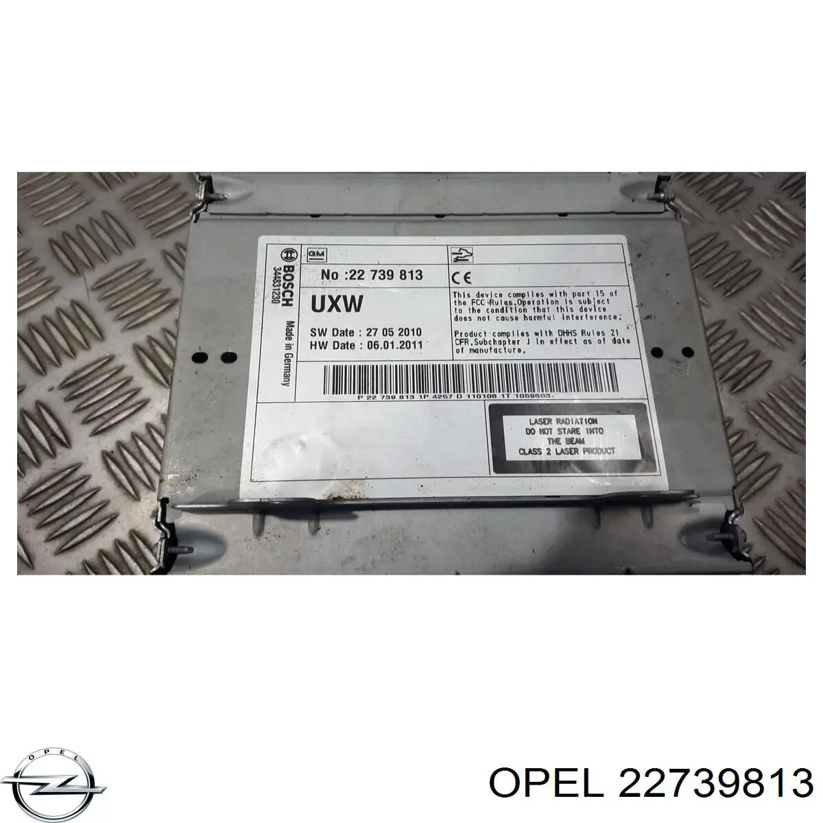 Купить 13326453 Opel Заводская магнитола