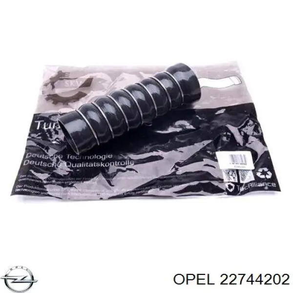 22744202 Opel mangueira (cano derivado direita de intercooler)