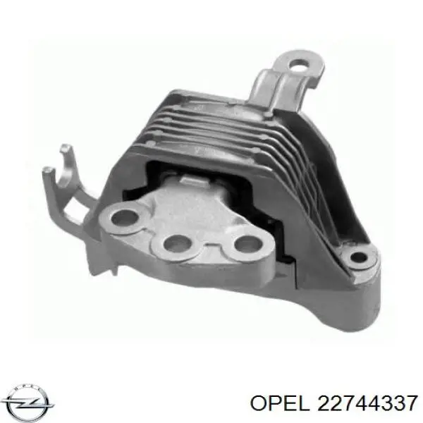 Подушка (опора) двигуна, права 22744337 Opel
