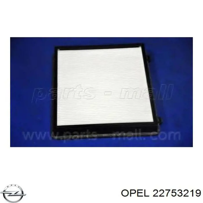 Фильтр воздушный отопителя Opel 22753219 цена, от 12.95 USD