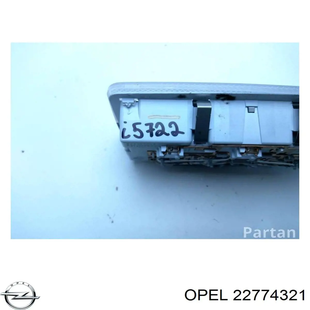 Плафоны внутреннего освещения Opel 1230149 цена, от 11.39 USD