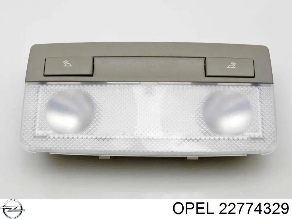 Плафон освещения салона (кабины) задний на Opel Astra J 