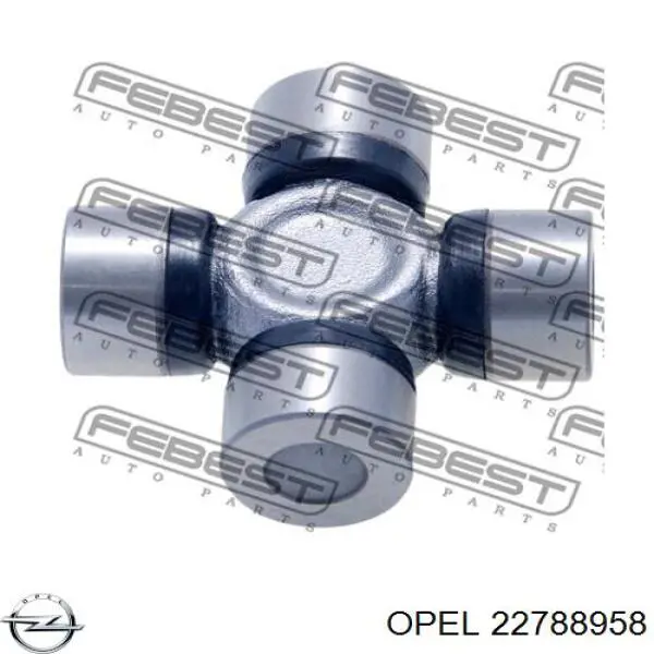 22788958 Opel junta universal traseira montada