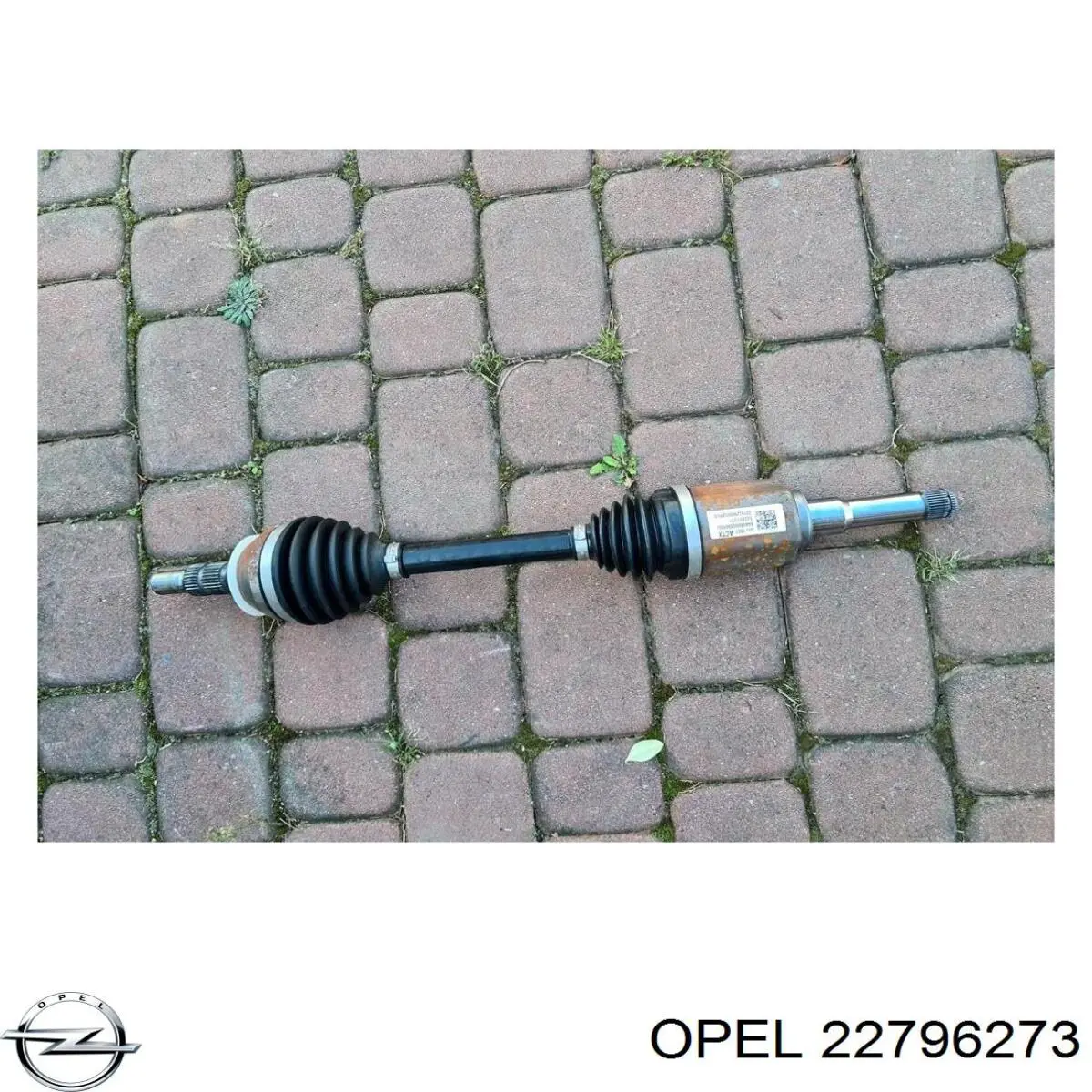 Semieixo (acionador) dianteiro esquerdo para Opel Insignia (G09)