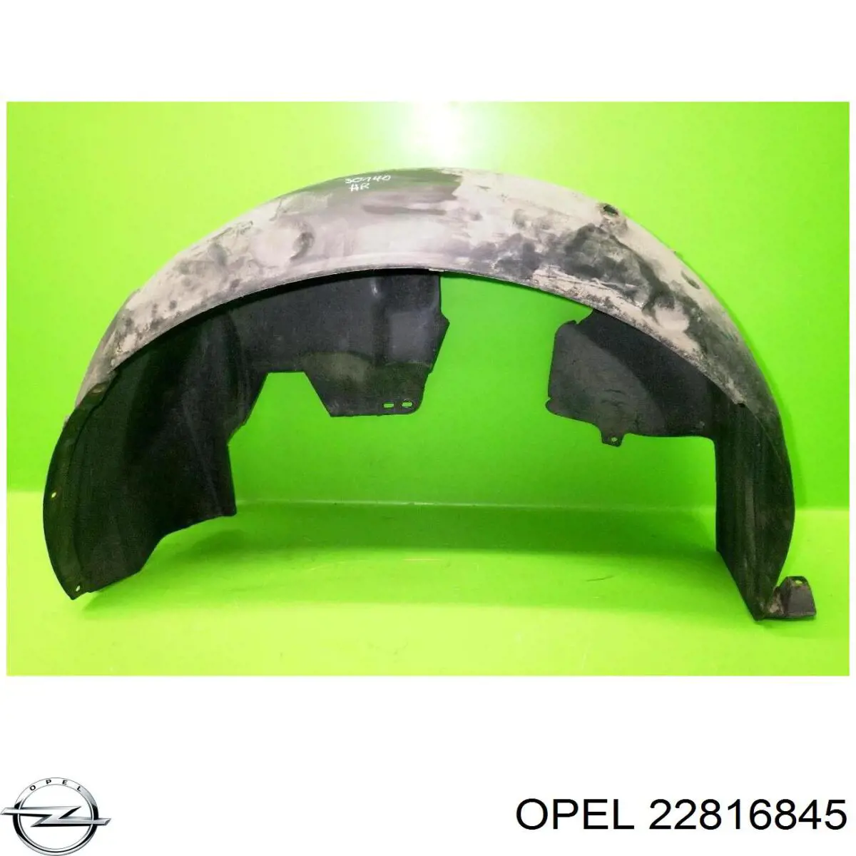 22816845 Opel подкрылок крыла заднего правый