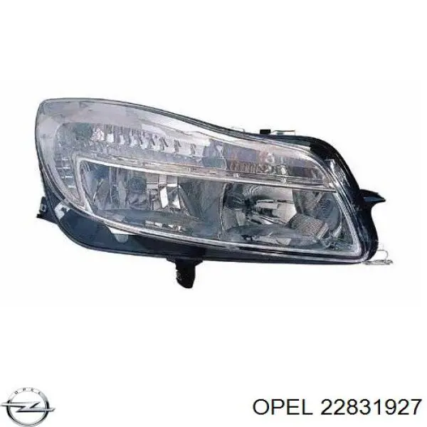 Купить 22831927 Opel Фара основная правая