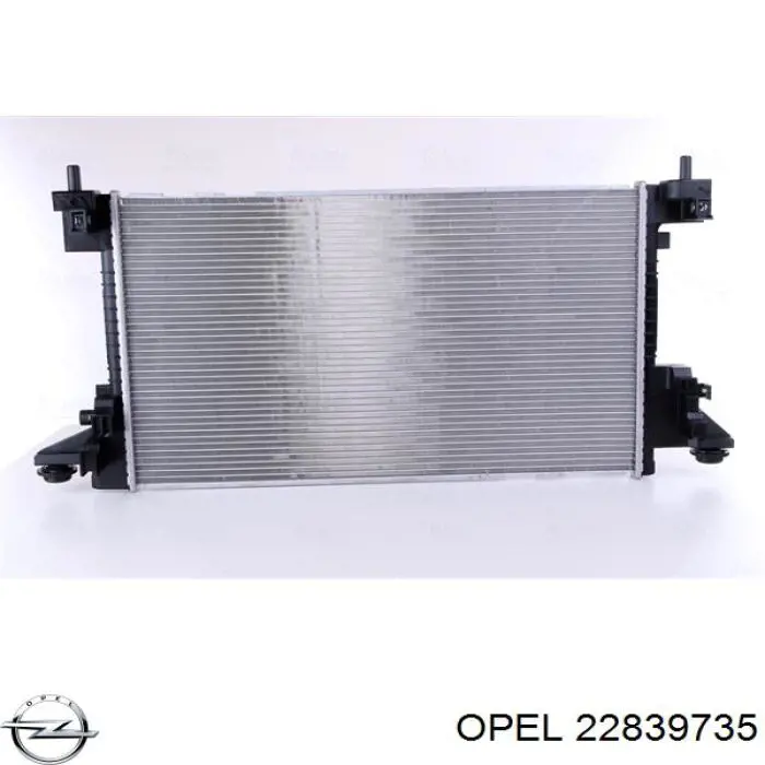 22839735 Opel Радиатор основной