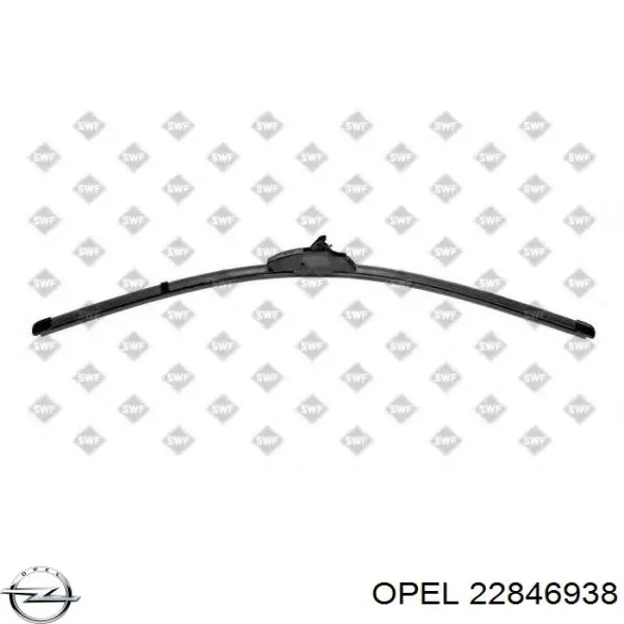 Купить 22846938 Opel Щетка-дворник лобового стекла пассажирская