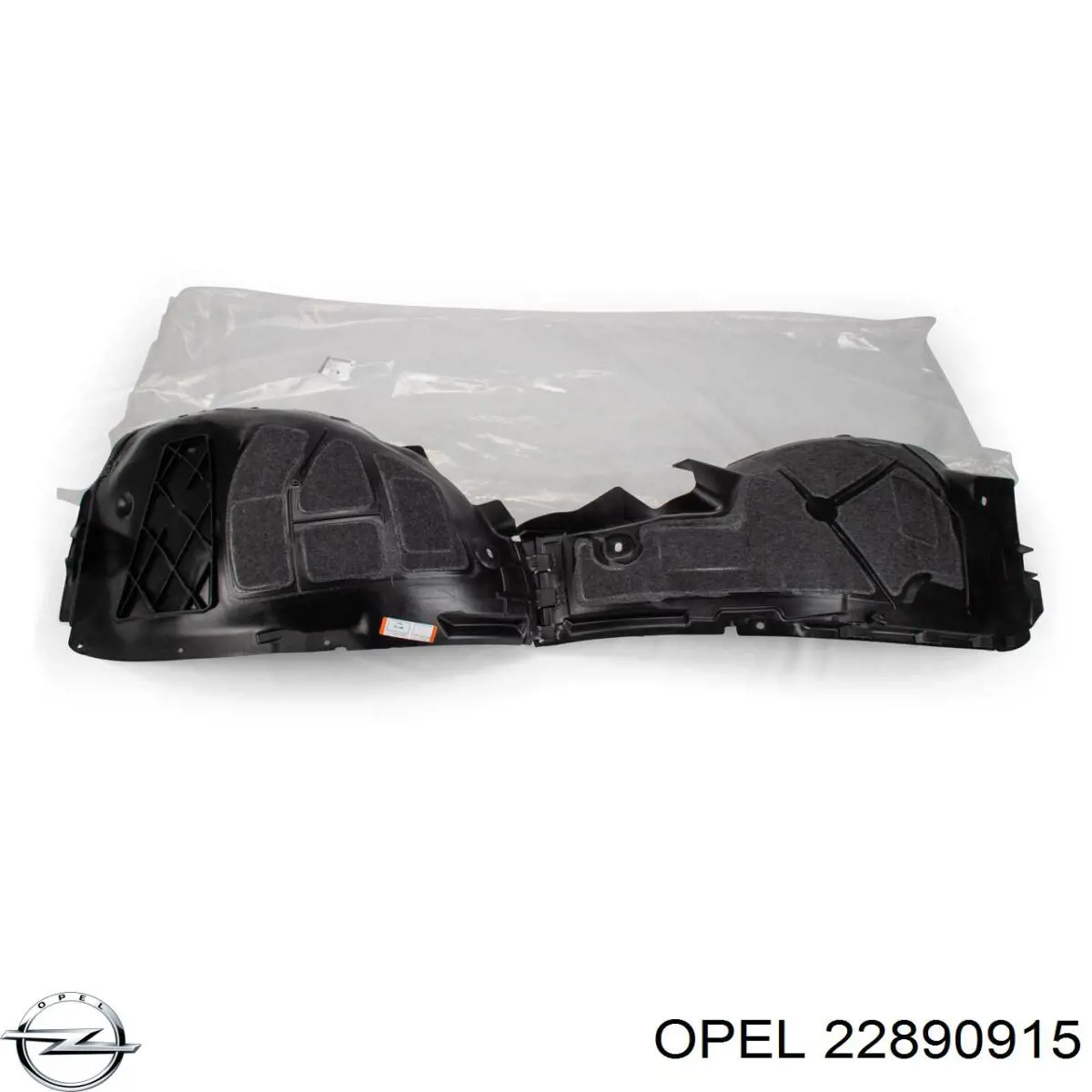 22890915 Opel guarda-barras esquerdo do pára-lama dianteiro