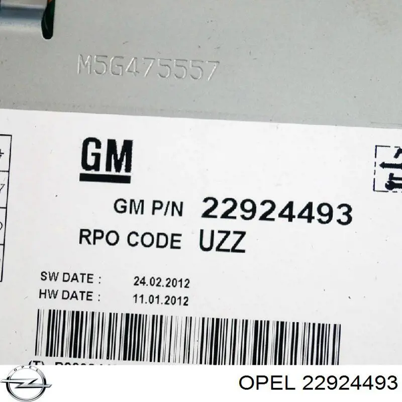 Магнитола (радио AM/FM) Opel 1779123 цена, от 34.17 USD