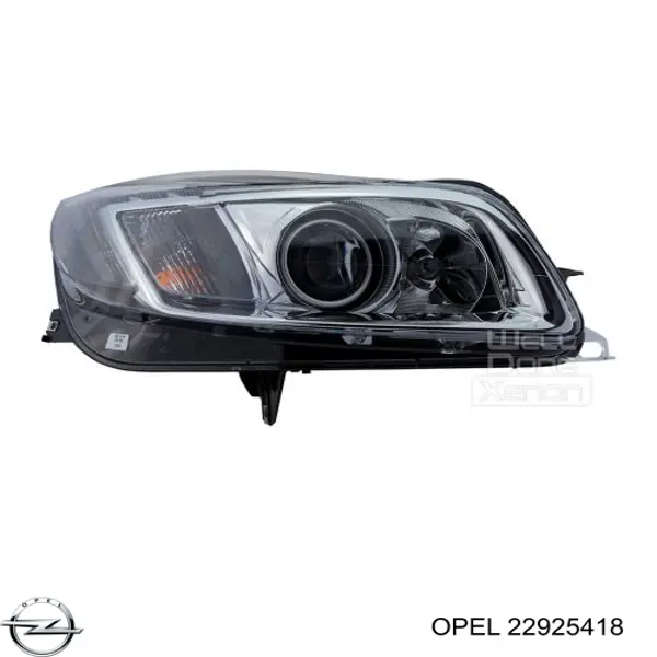 Фары Opel 22925418
