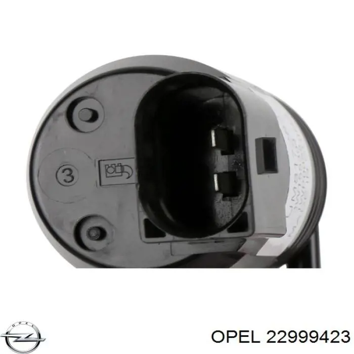 22999423 Opel Мотор омывателя лобового стекла