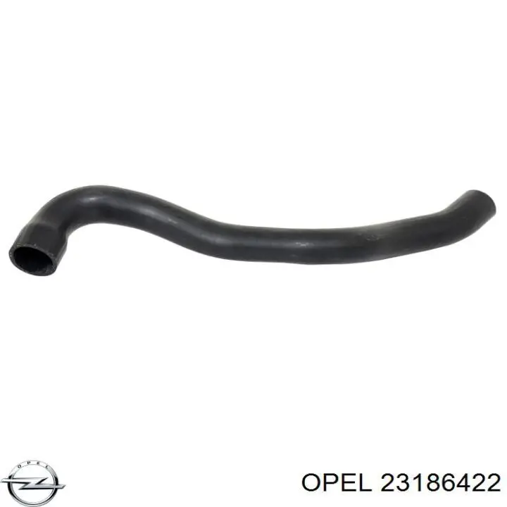 Купить 23186422 Opel Шланг расширительного бачка нижний