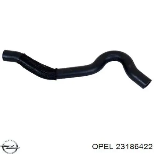 Шланг расширительного бачка нижний 23186422 Opel