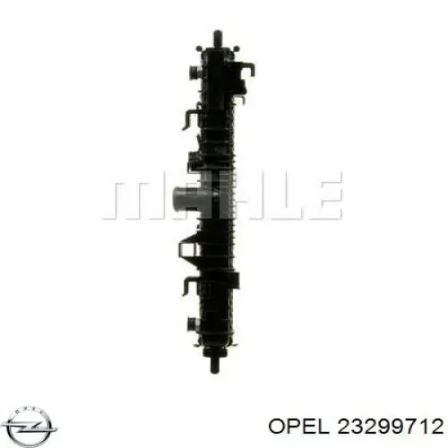 Радиатор охлаждения двигателя Opel 23299712 цена, от 132.61 USD