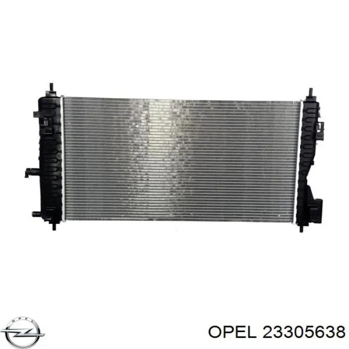 23305638 Opel радиатор кондиционера