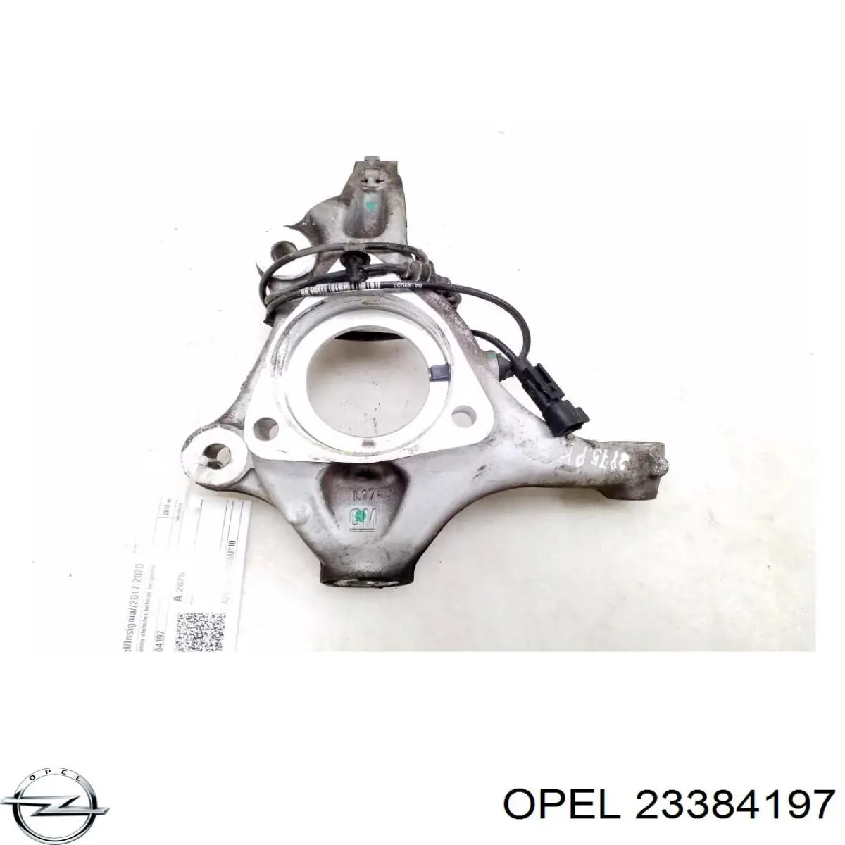 23384197 Opel цапфа (поворотный кулак передний левый)