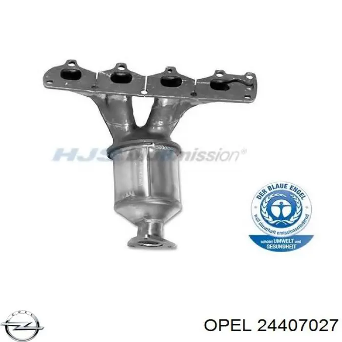Каталитический нейтрализатор отработавших газов Opel 24407027 цена, от 316.74 USD