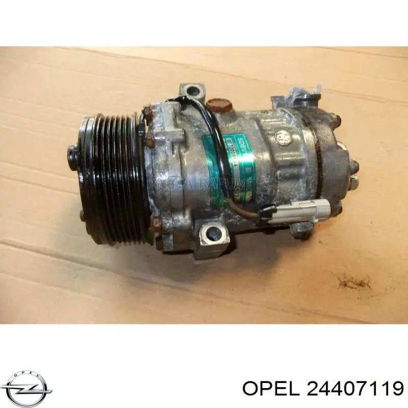 24407119 Opel компрессор кондиционера