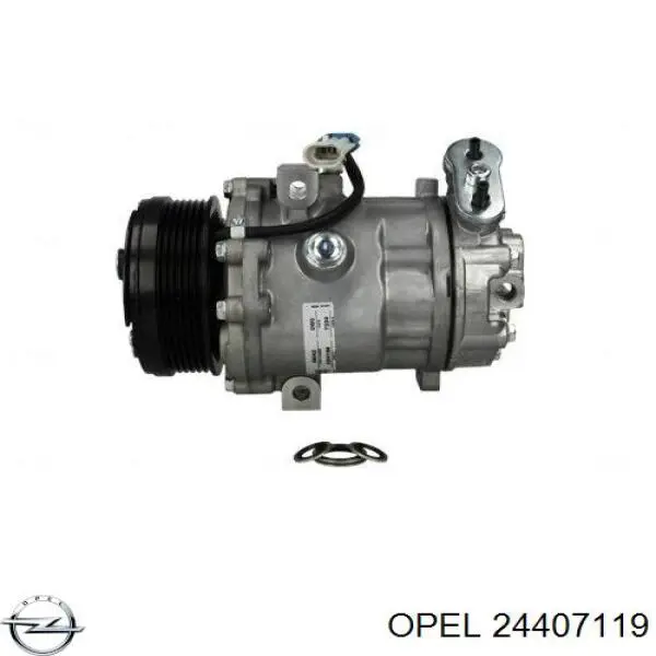Насос кондиционера Opel 24407119