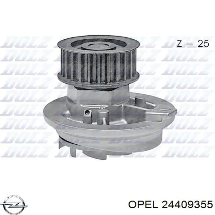 Помпа 24409355 Opel