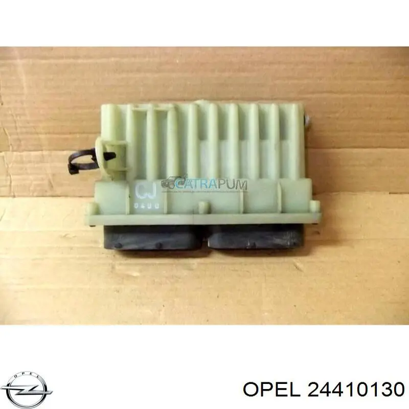 24410130 Opel Регулятор оборотов вентилятора охлаждения (блок управления)