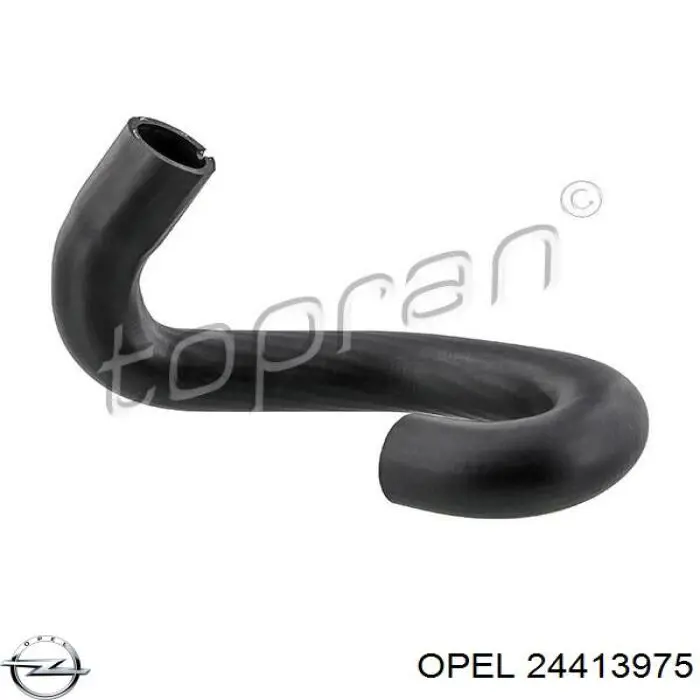 Шланг радиатора охлаждения Opel 24413975 цена, от 20.71 USD