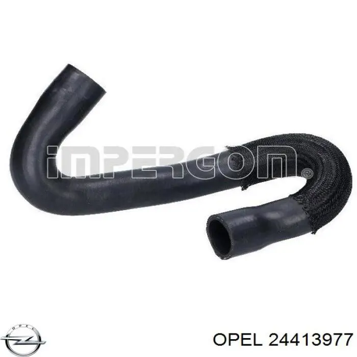 1337563 Opel Шланг системы охлаждения
