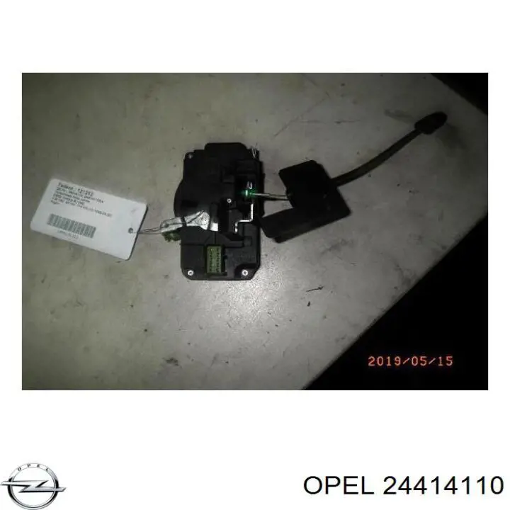 Fecho da porta dianteira esquerda para Opel Vectra B 36