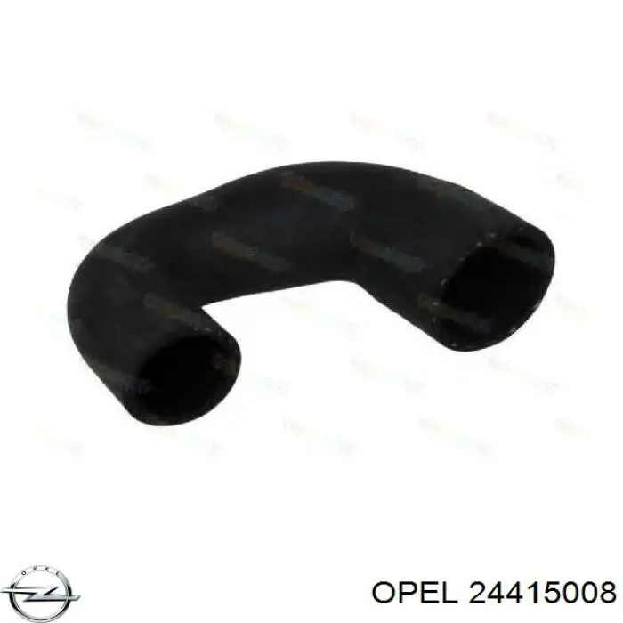 24415008 Opel шланг (патрубок интеркуллера правый)