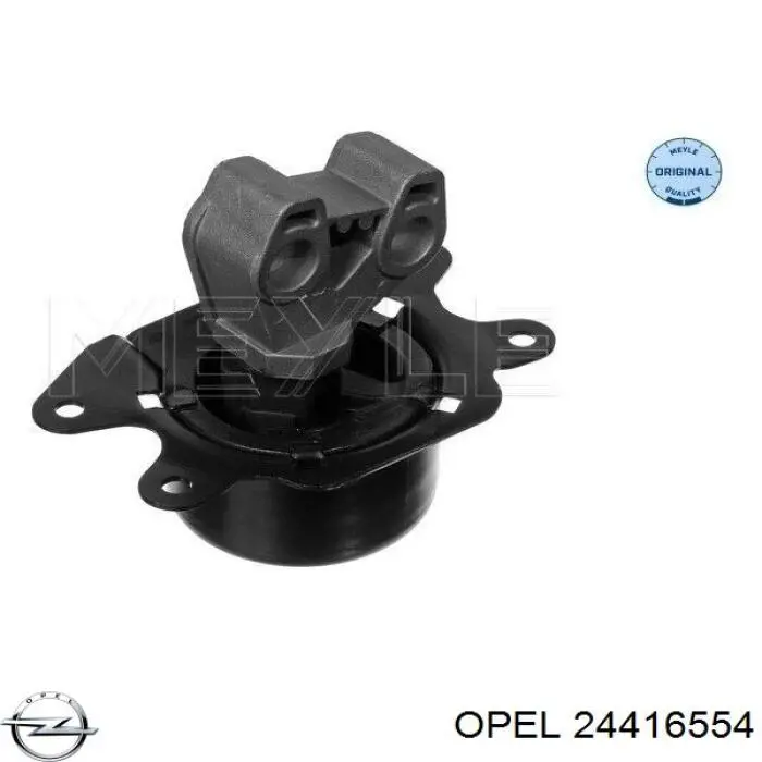 24416554 Opel Подушка (опора) двигателя, левая