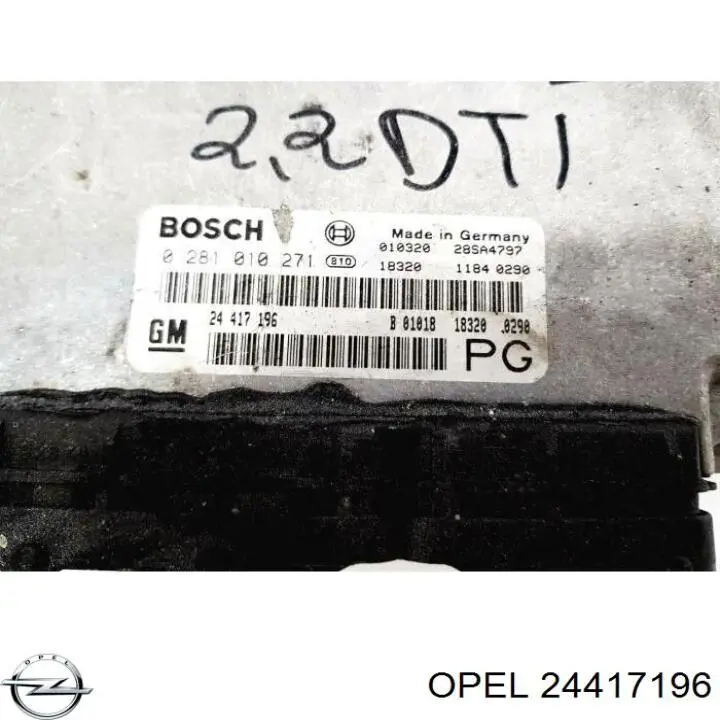 Купить 24417196 Opel 