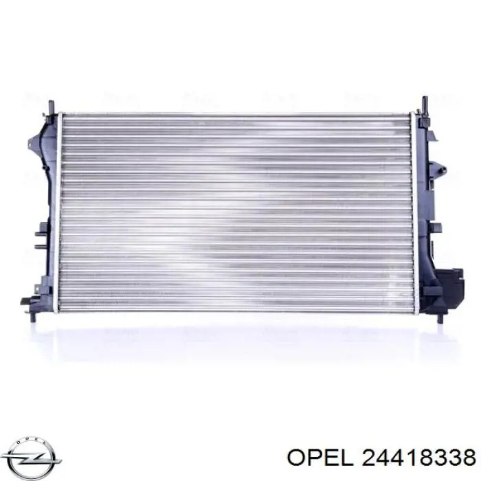 Радиатор охлаждения двигателя Opel 24418338 цена, от 58.76 USD