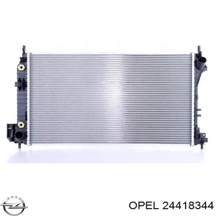 Радиатор 24418344 Opel
