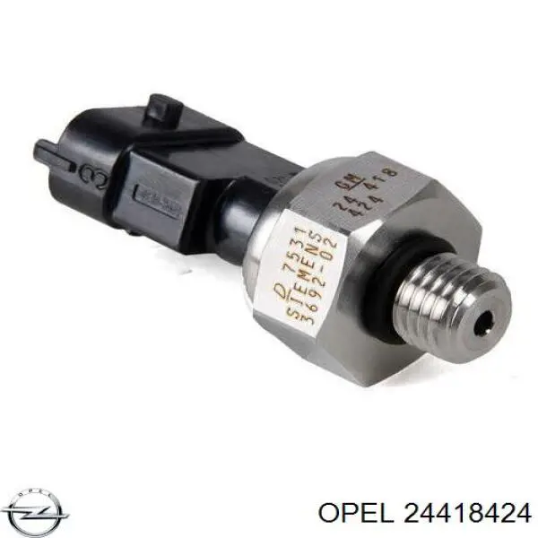 24418424 Opel sensor de pressão de combustível