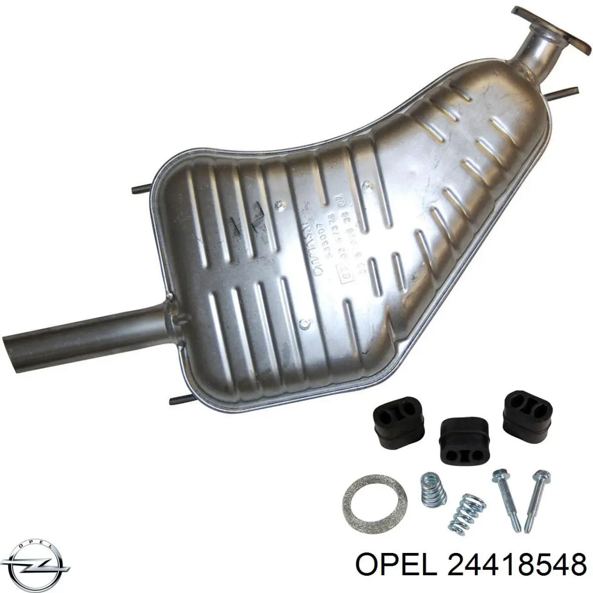 24418548 Opel Выхлопная труба