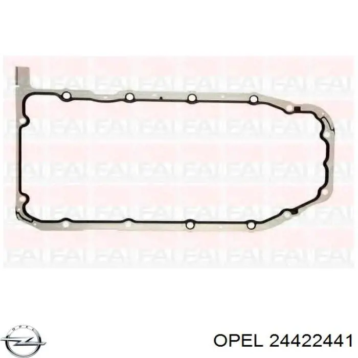 Прокладка поддона картера двигателя верхняя Opel 24422441 цена, от 15.81 USD
