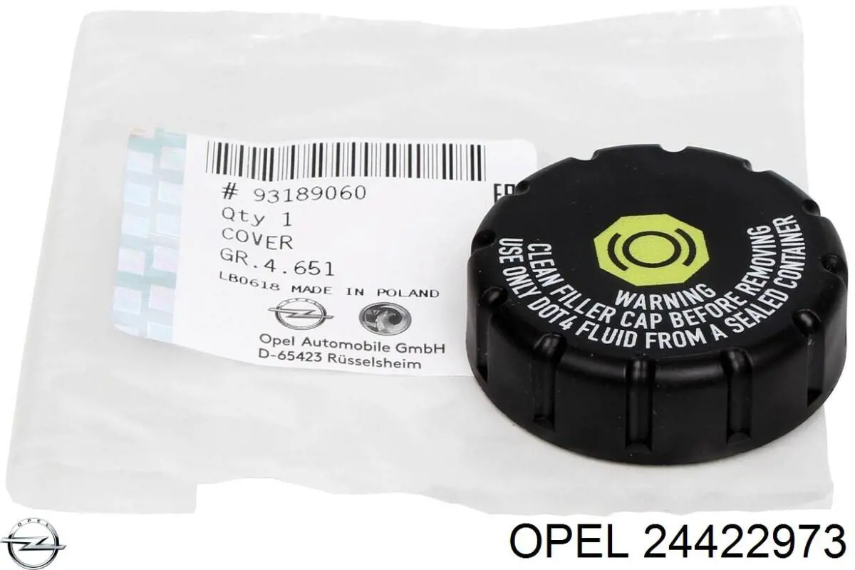 Болт крепления заднего развального рычага, внутренний 24422973 Opel