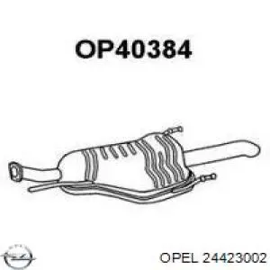 Купить 24423002 Opel Глушитель задний