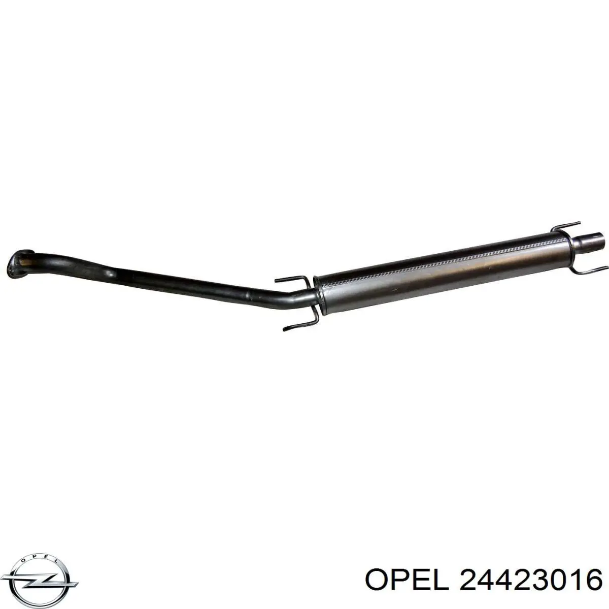 Глушитель, центральная часть Opel 24423016 цена, от 38.89 USD